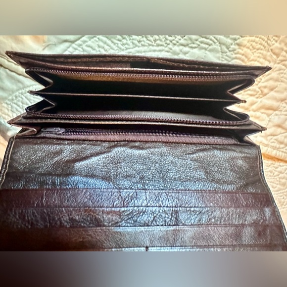 Kangaroo Australia brown leather wallet - Picture 4 of 7